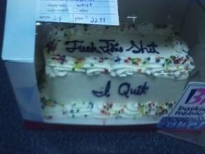 15 Brilliant (and Mouth-watering) Resignation Cakes